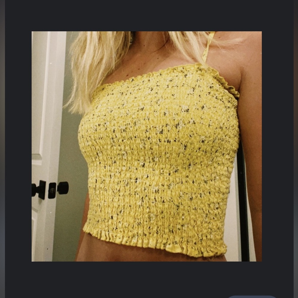 John Galt Ally Smocked Tank